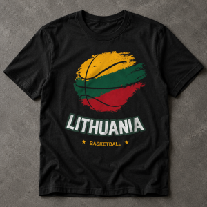 Lietuvos krepšinio marškinėliai