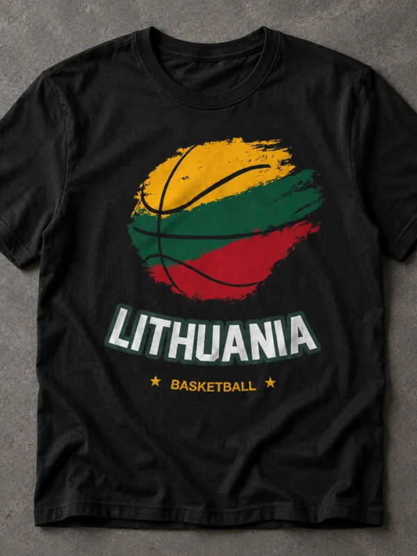 Lietuvos krepšinio marškinėliai